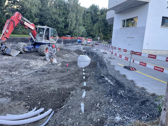 28.09.2022 Zuleitungen Pumpwerk Seidenbaum