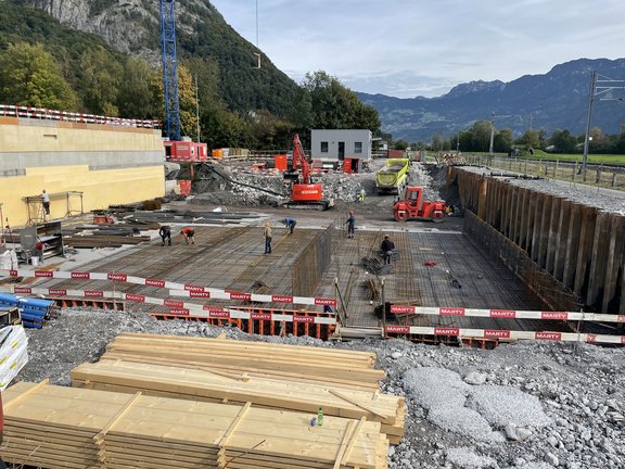 04.10.2022 Baufortschritt Abwasserstrassen 2. Etappe